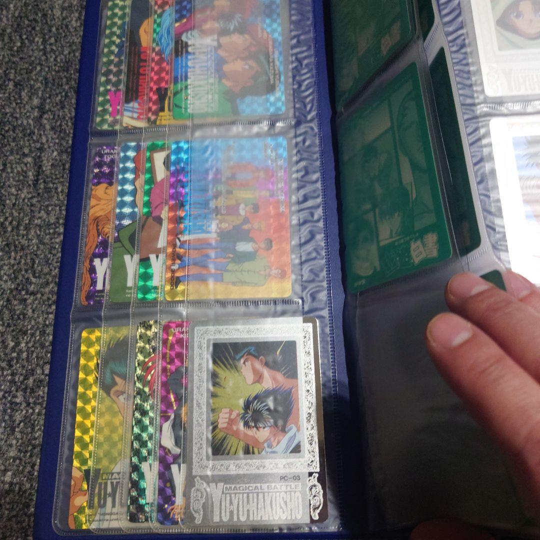 幽遊白書 カードダス アマダ ヒーローコレクション アルバム+カード