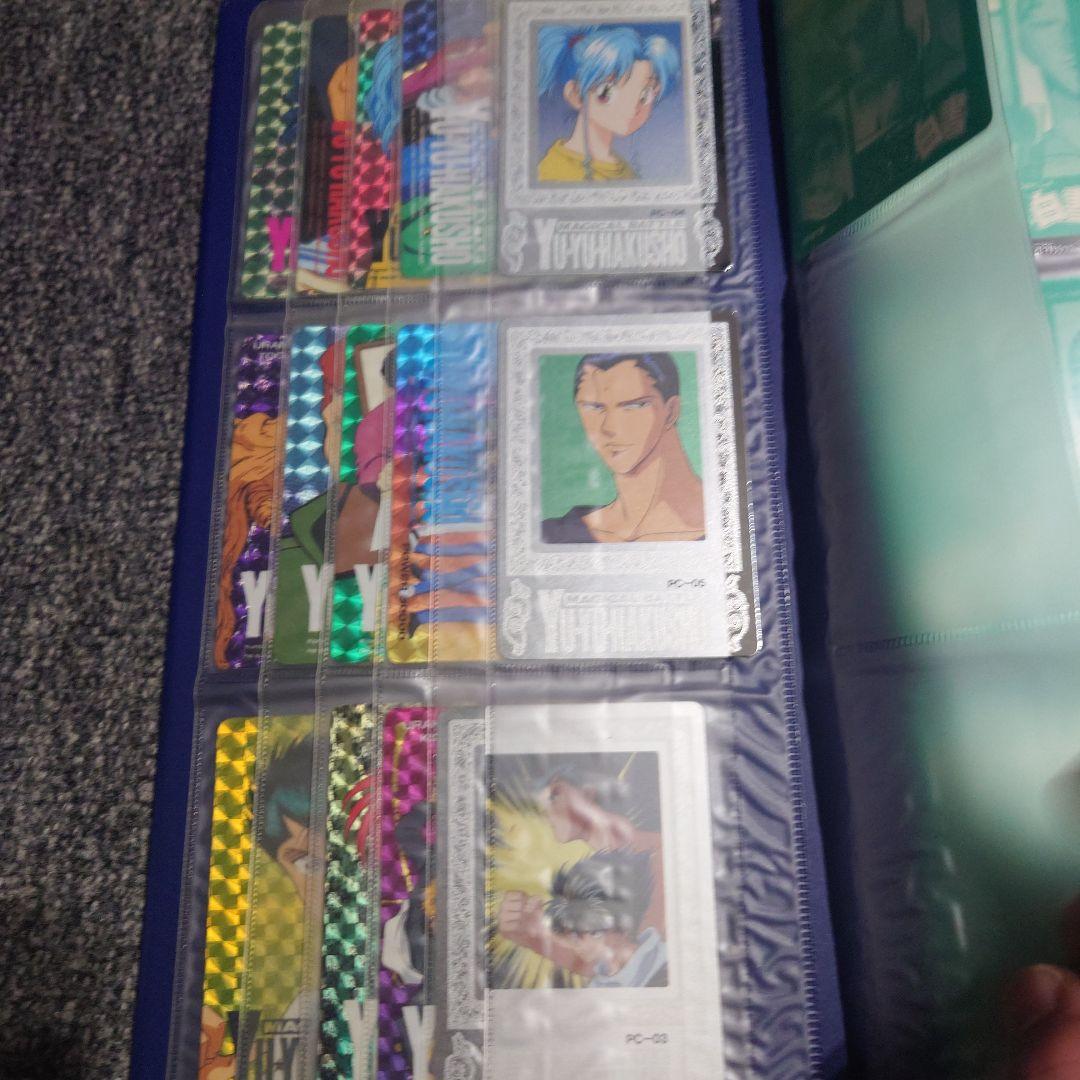 幽遊白書 カードダス アマダ ヒーローコレクション アルバム+カード