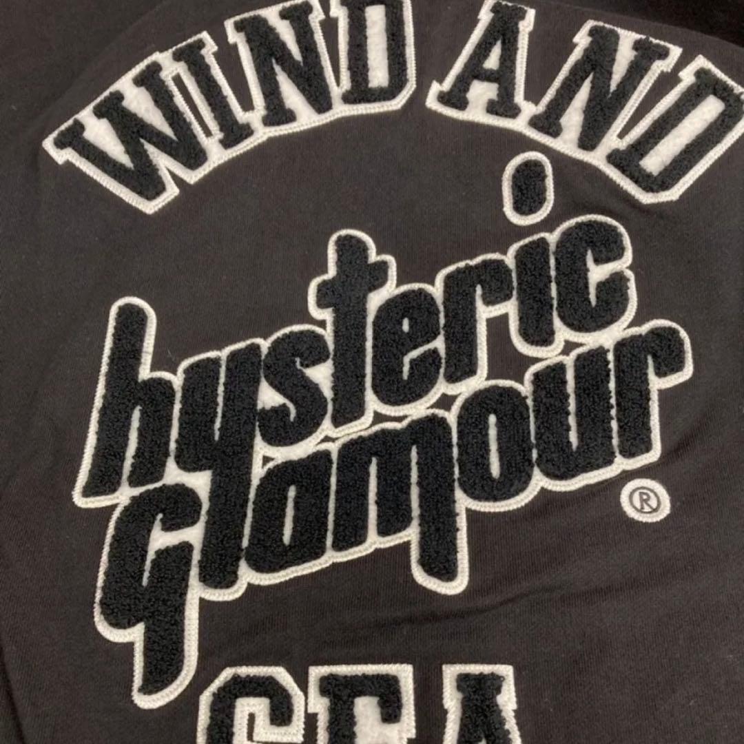 WIND AND SEA × HYSTERIC GLAMOUR パーカー