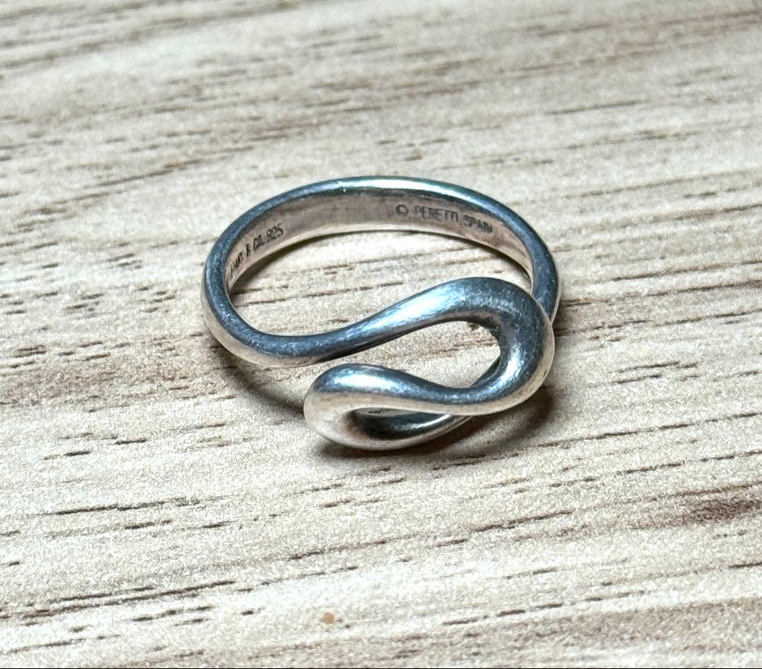 6号 Tiffany & Co. オープンウェーブリング シルバー ティファニー