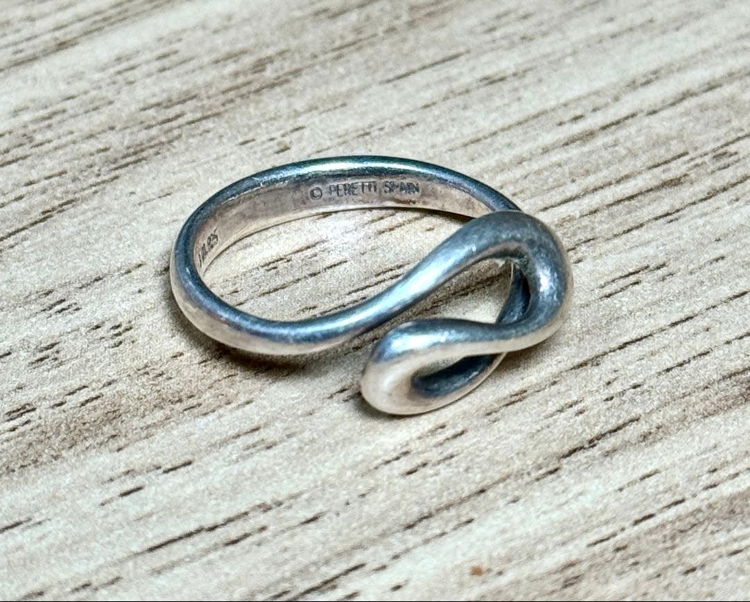 6号 Tiffany & Co. オープンウェーブリング シルバー ティファニー