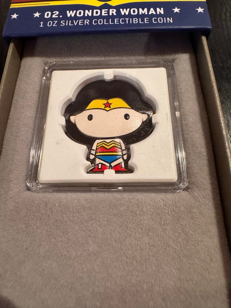 ワンダーウーマン 1オンス 銀貨 2020年
