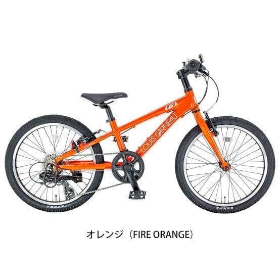 2024年購入　ルイガノの自転車　20インチ　オレンジ　美品！