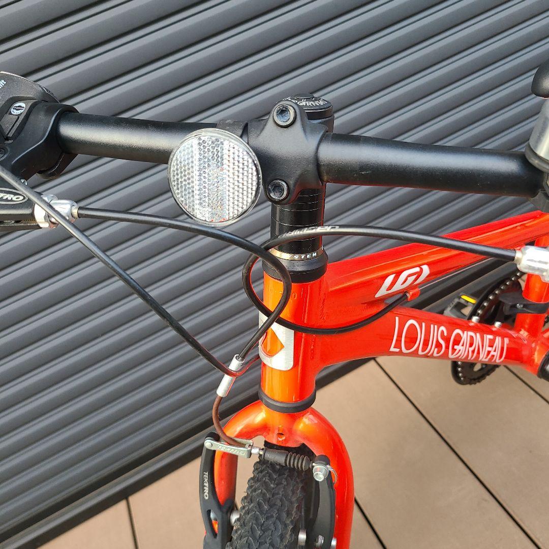 2024年購入　ルイガノの自転車　20インチ　オレンジ　美品！