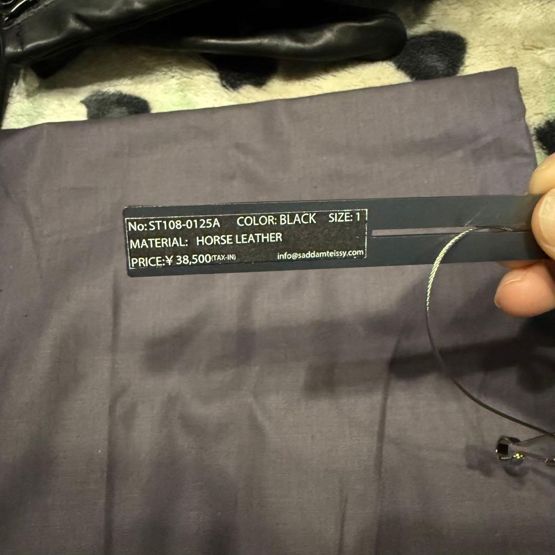 小物 D.HYGEN 25AW Horse Leather ZIP Gloves