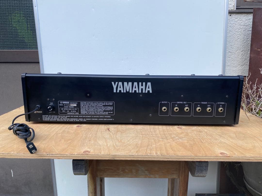 yamaha cs-5 アナログ　シンセサイザー　整備済み　美品　中古品