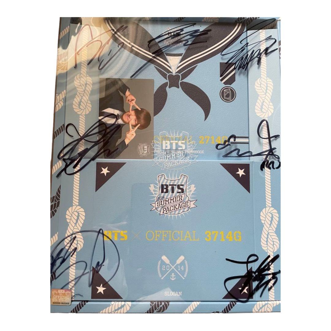 BTS サマパケ　サイン入り