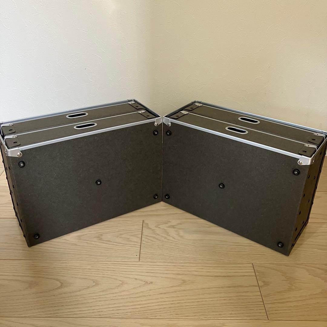 美品✨無印良品 硬質パルプボックス・引出式・２段×2個セット