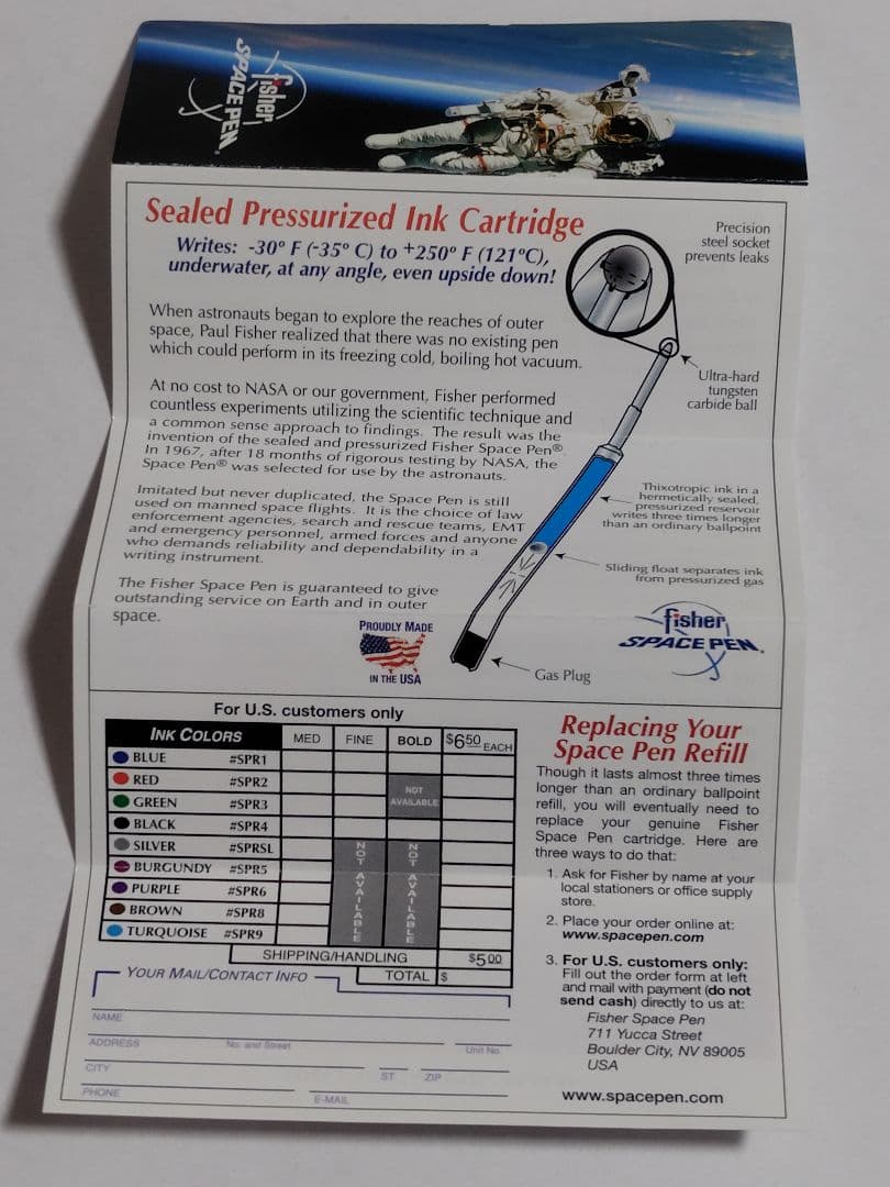 【未使用】OMEGA オメガ　ANNIVERSARYボールペン スピードマスター