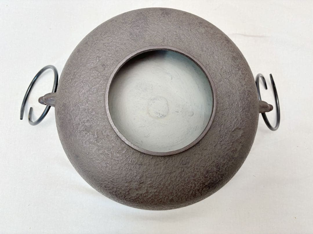 ほぼ未使用 茶道具 野々田電熱式炉壇 英次輪島塗 老松沈金黒真塗炉縁清光造 釜