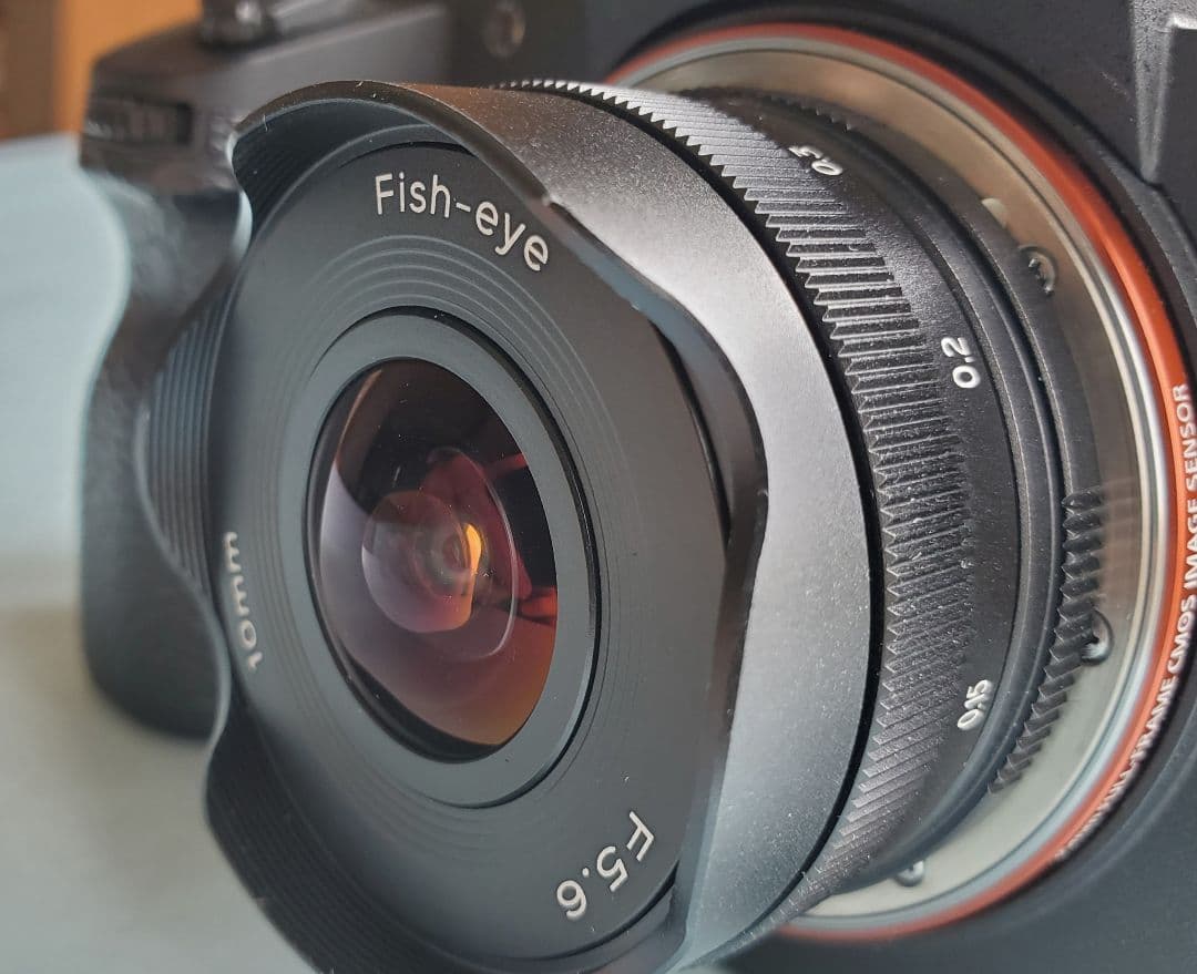 PERGEAR 10mm F5.6フィッシュアイレンズ Eマウント