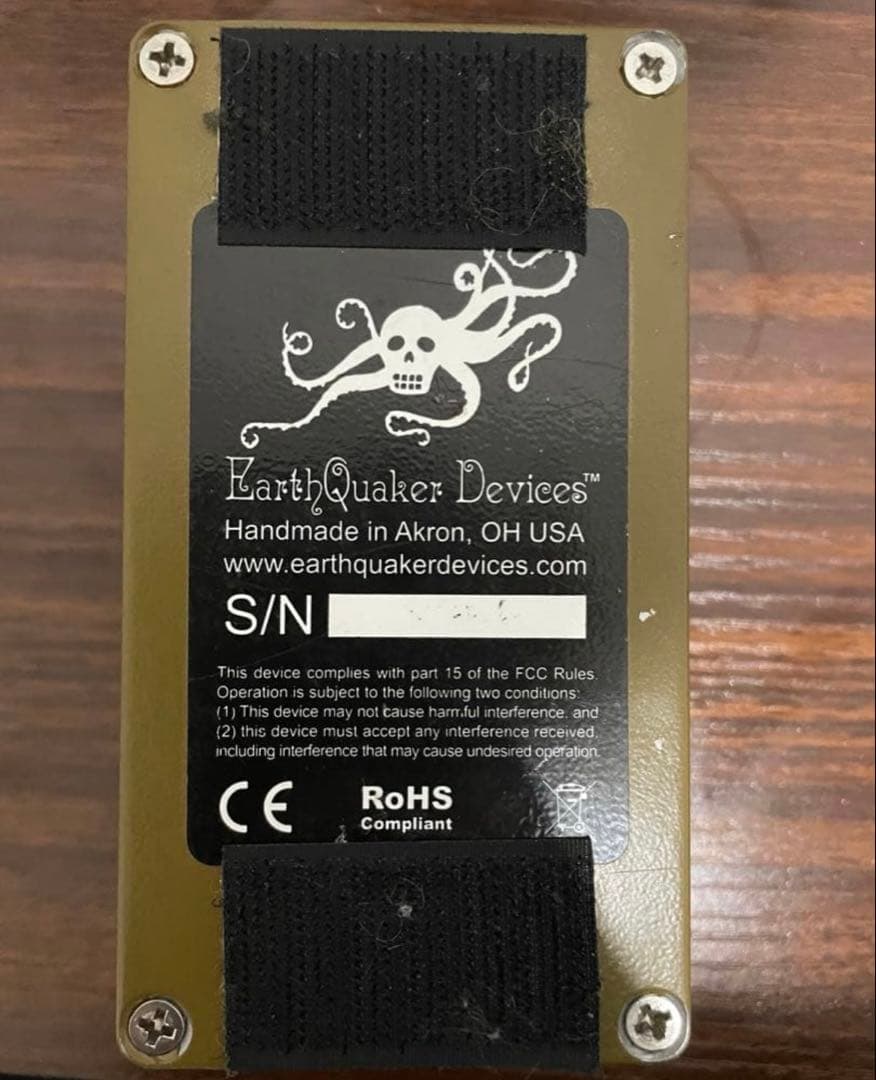 EarthQuaker Devices Fuzz Pedal ファズ