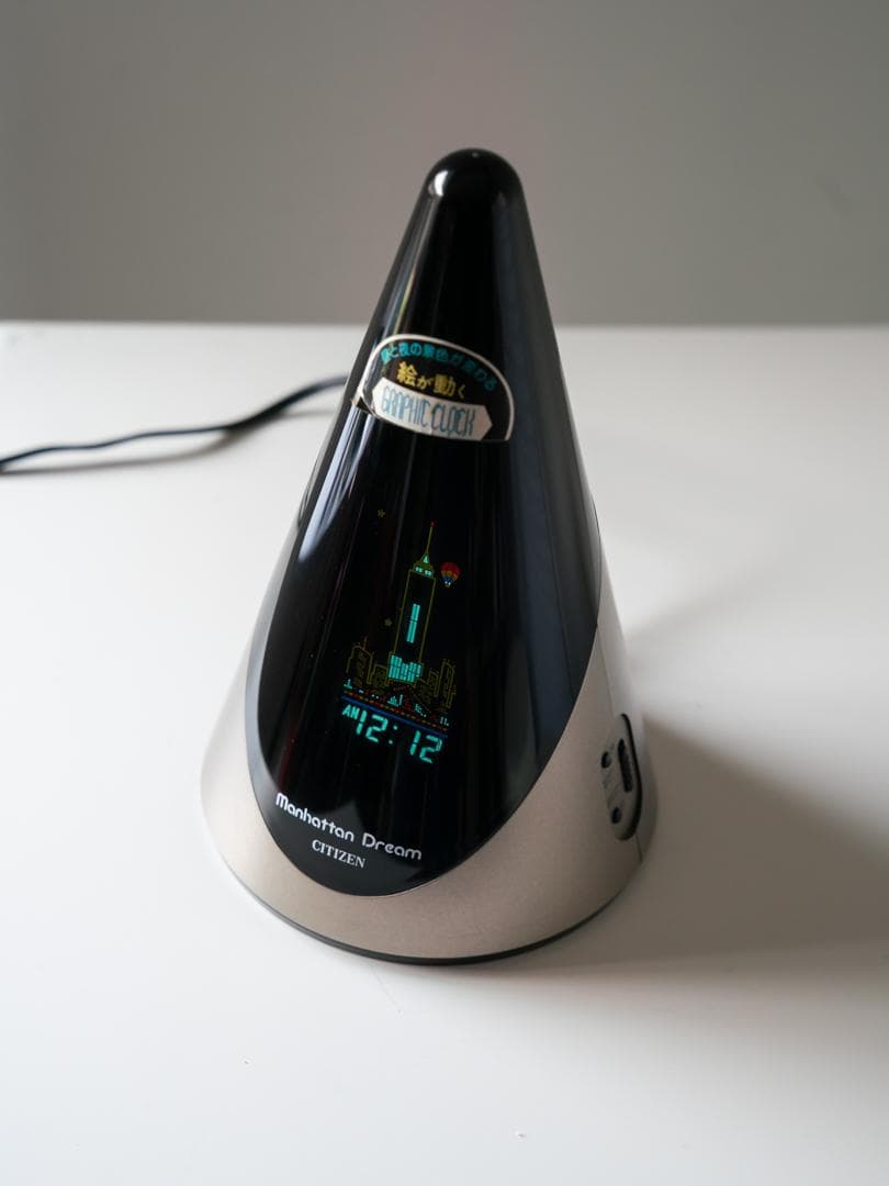 80’s CITIZENグラフィッククロック \"manhattan dream\"