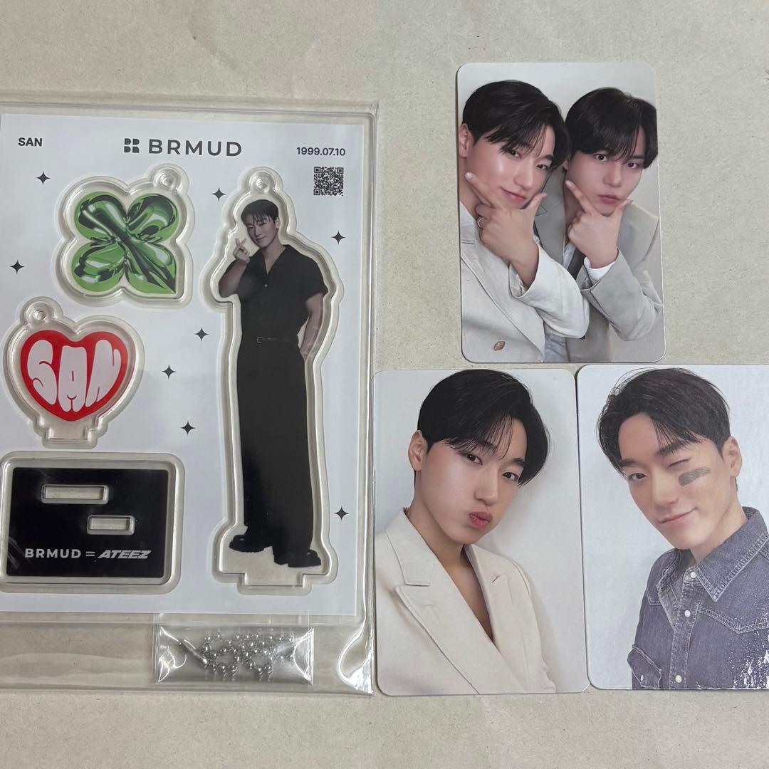 ATEEZ サン BRMUD 特典 アクリルスタンド トレカ セット