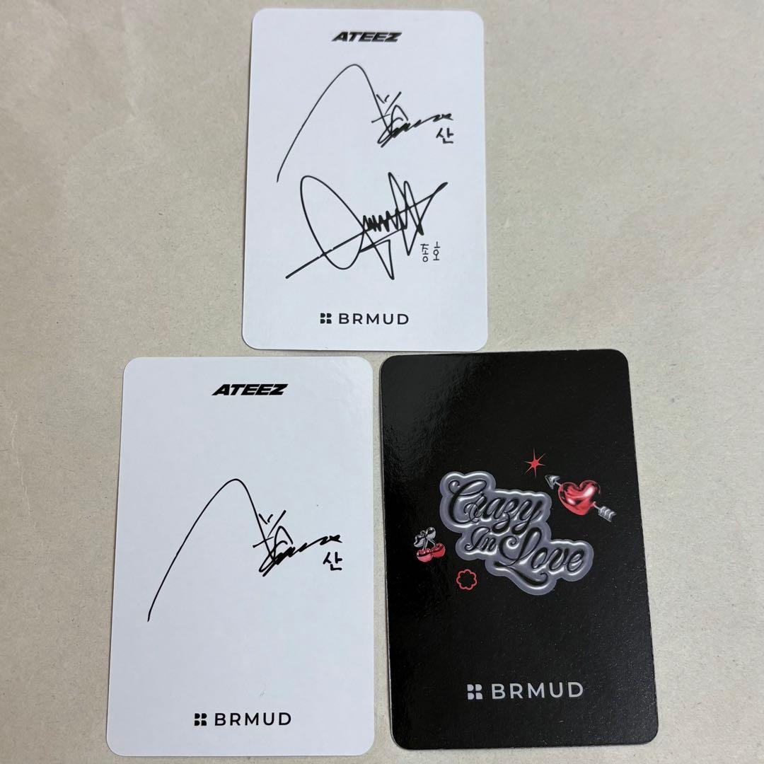 ATEEZ サン BRMUD 特典 アクリルスタンド トレカ セット