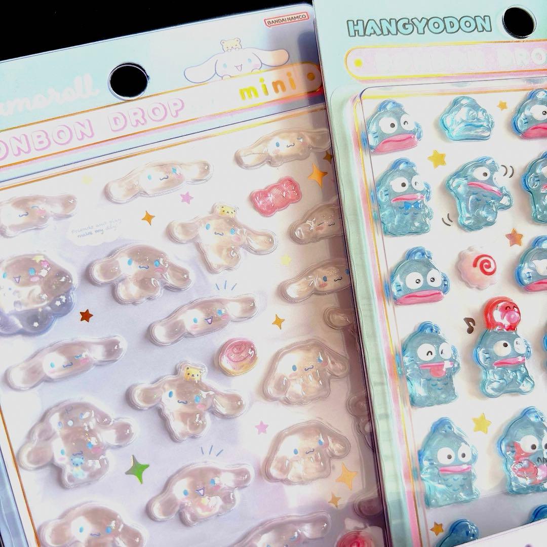タイムセール·͜·❤︎‬正規品ボンボンドロップシール♡サンリオ コンプリート♡8種