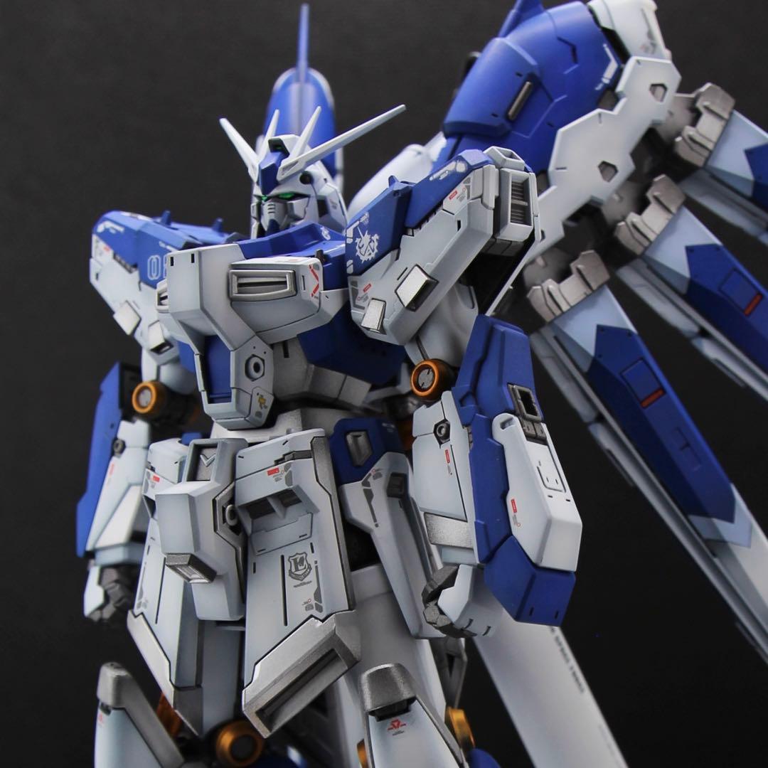 全塗装完成品 RG Hi-νガンダム【グラデーション塗装】
