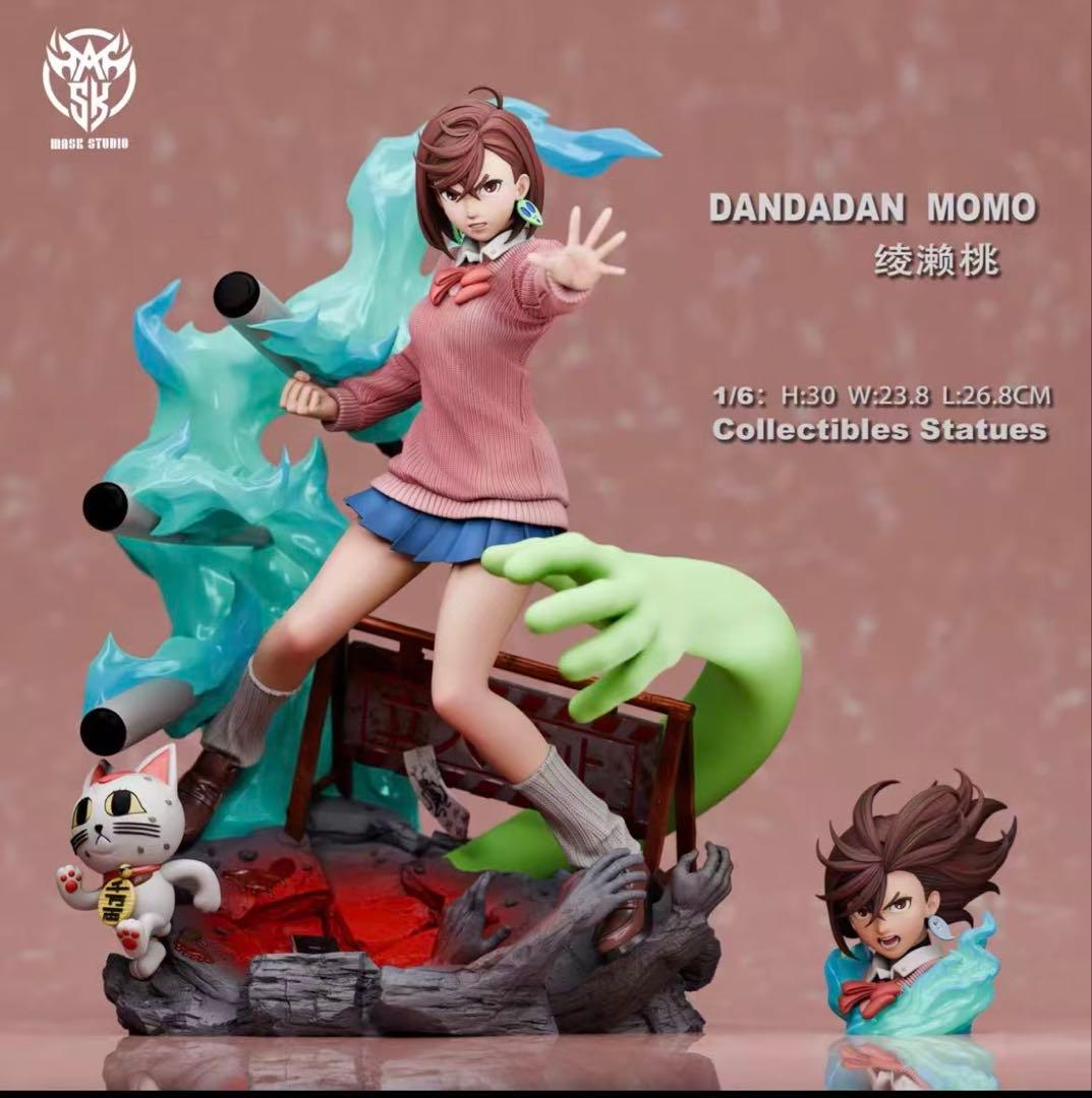 ダンダダン Mask 綾瀬桃 もも フィギュア ガレージキット スタチュー