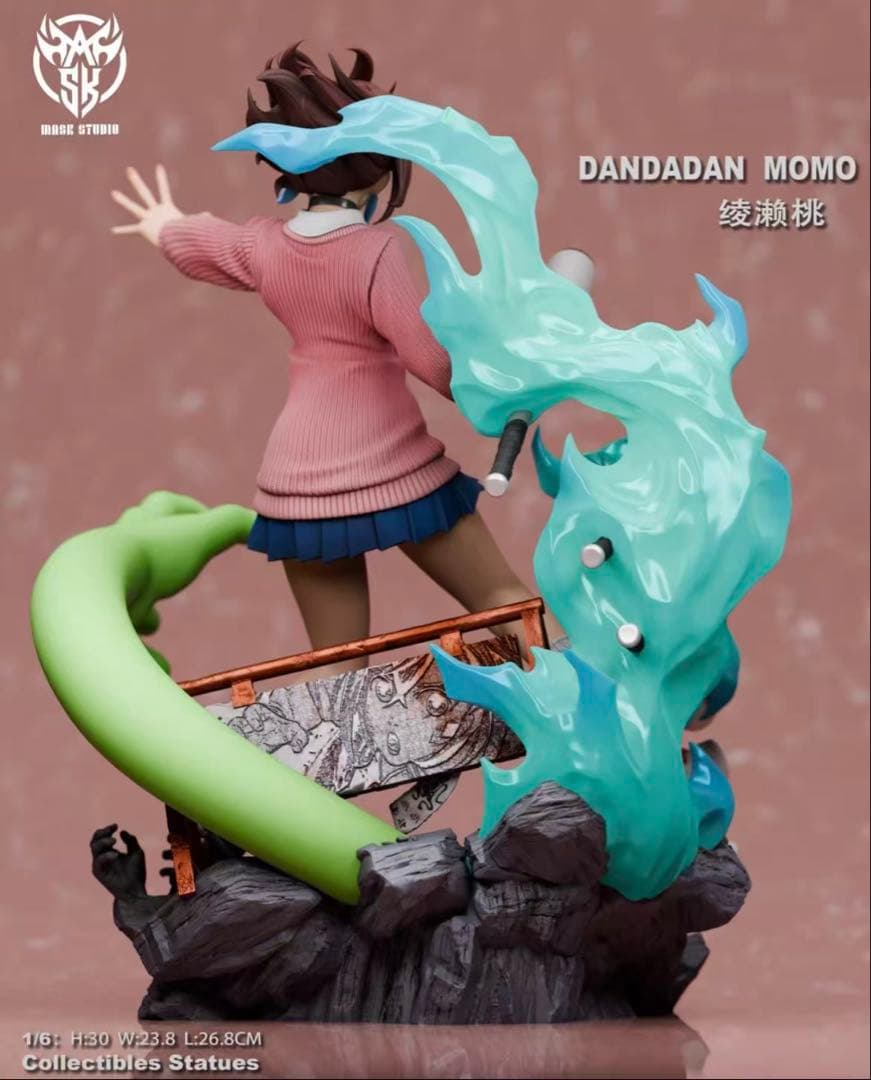 ダンダダン Mask 綾瀬桃 もも フィギュア ガレージキット スタチュー