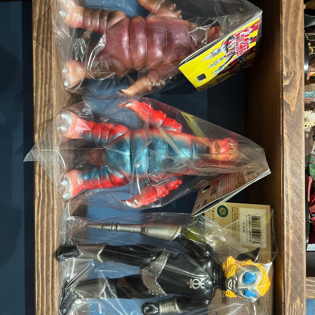 ブルマァク　ウルトラマン　レオ　レッドギラス　ブラックギラス　マグマ星人　未開封