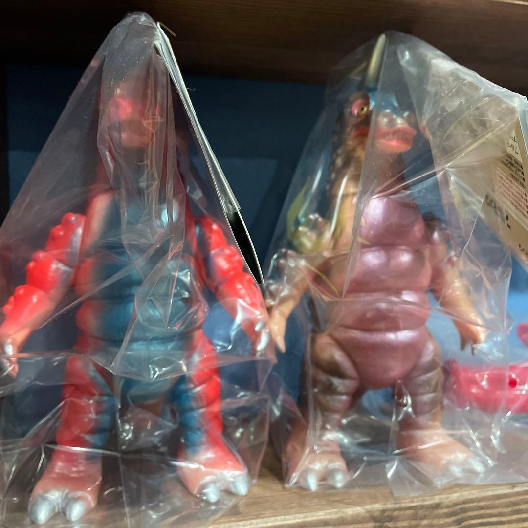 ブルマァク　ウルトラマン　レオ　レッドギラス　ブラックギラス　マグマ星人　未開封