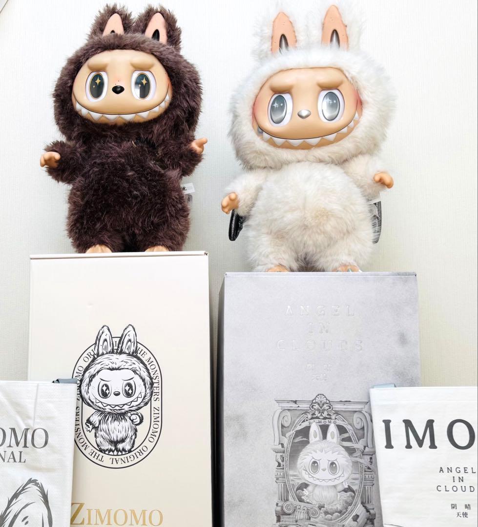 ★希少★ POPMART Zimomo The Monster天使ジモモ茶ジモモ