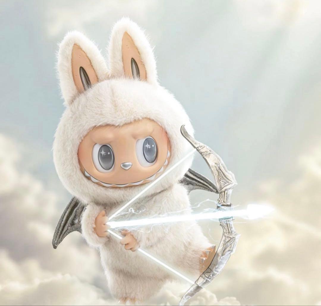 ★希少★ POPMART Zimomo The Monster天使ジモモ茶ジモモ