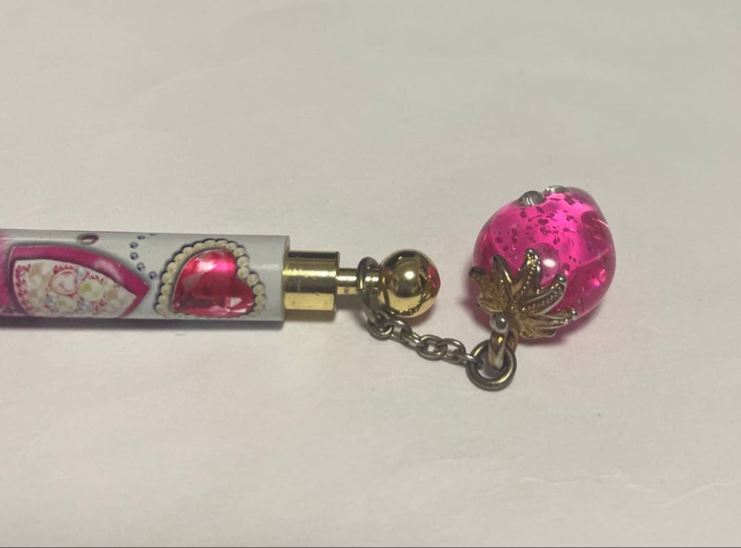 平成レトロ チャーム付きシャープペン いちご