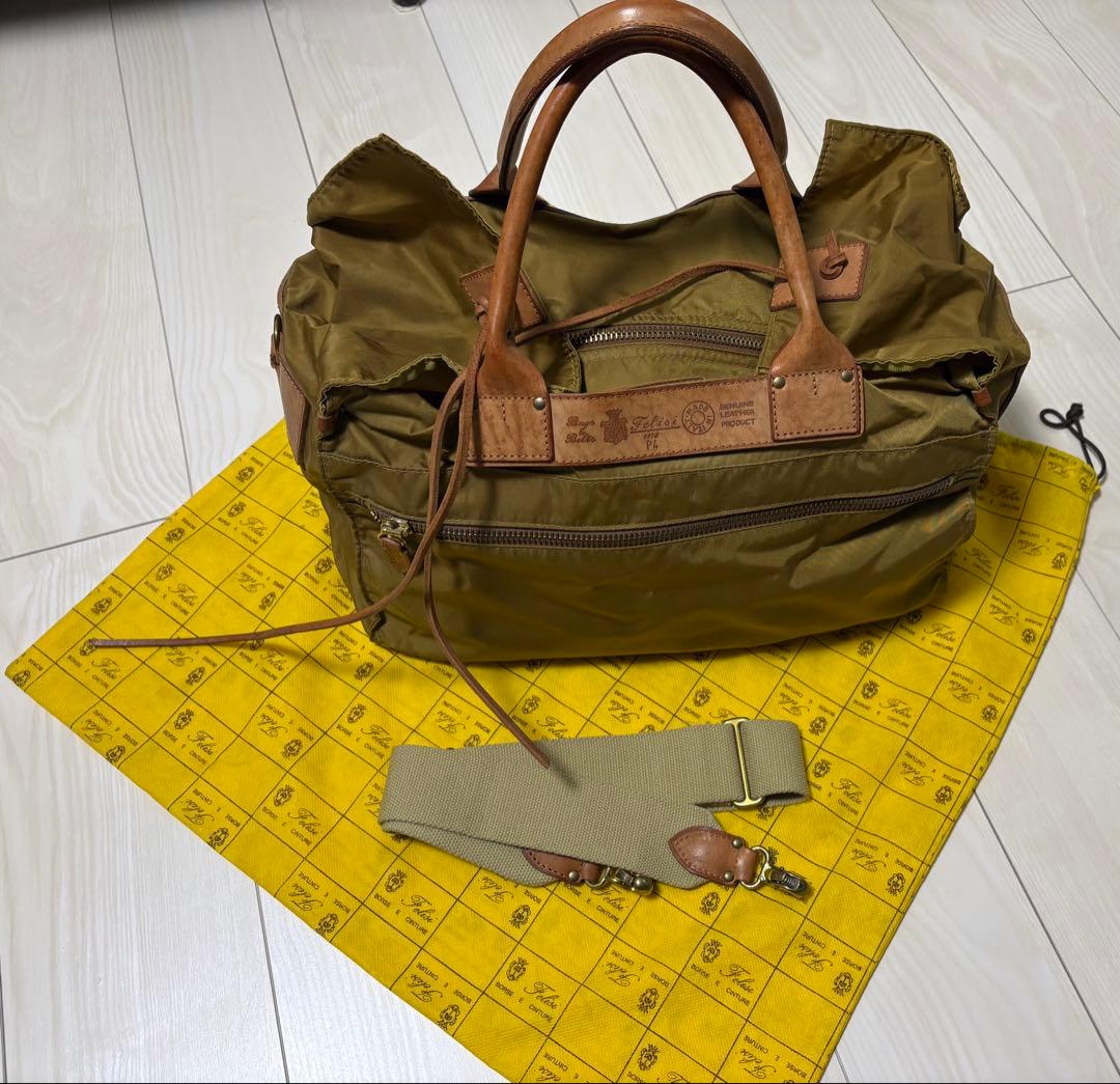 felisi フェリージP4ボストンバッグ