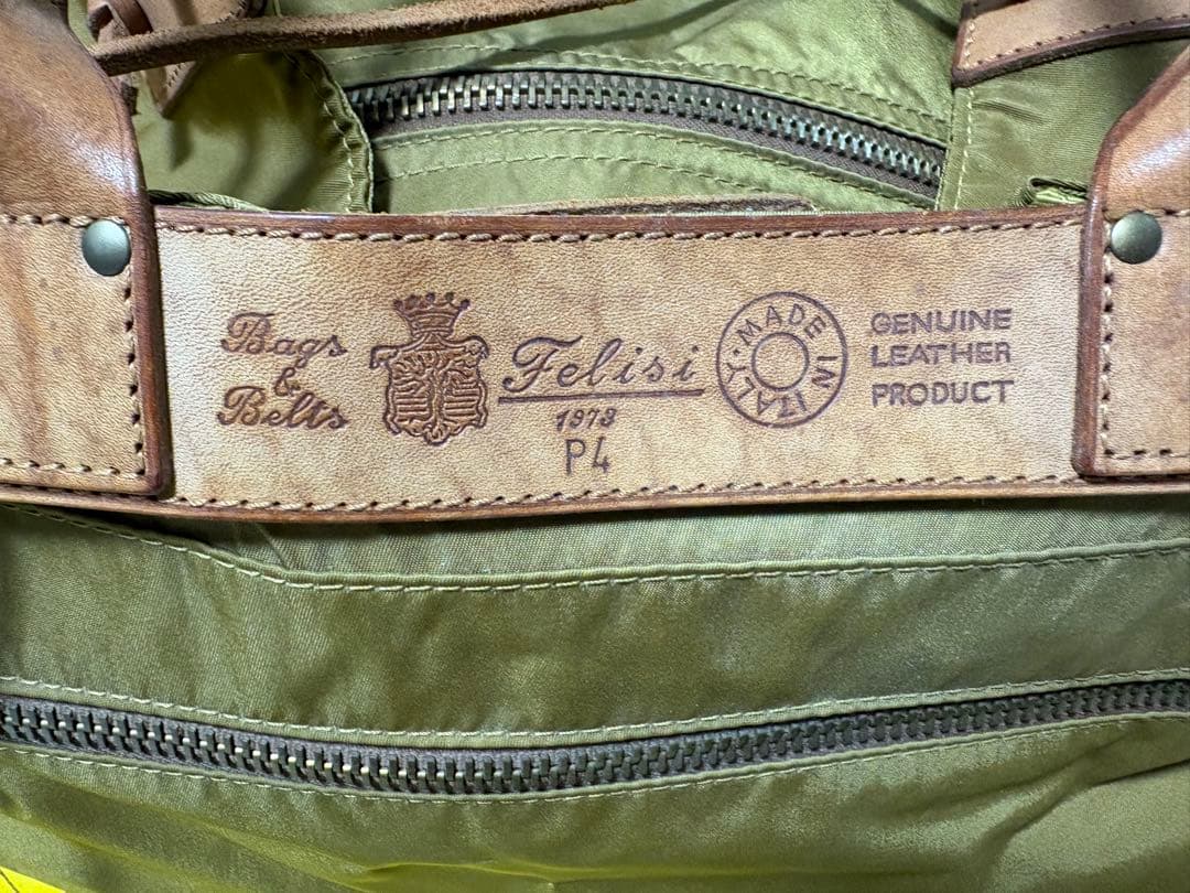 felisi フェリージP4ボストンバッグ