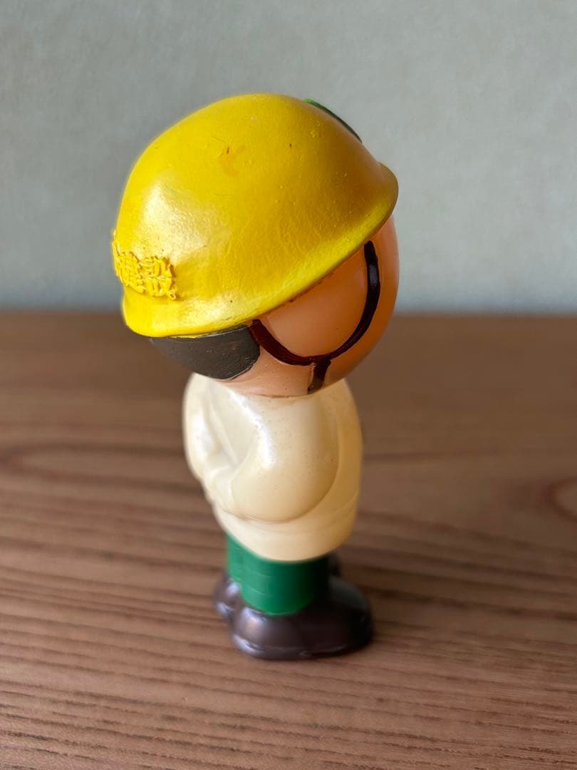 珍品 昭和57年頃 大成建設 ソフビ人形 週刊文春 コラム 立ち話 キャラクター