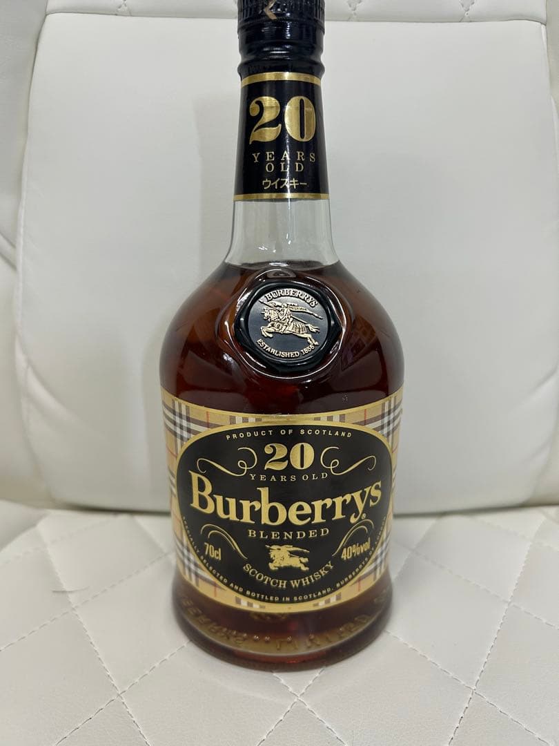 【希少レア古酒】Burberrys バーバリースコッチウイスキー20年700ml