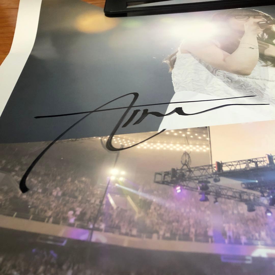 レア★ Aimer 武道館 ポスター 直筆 サイン入り