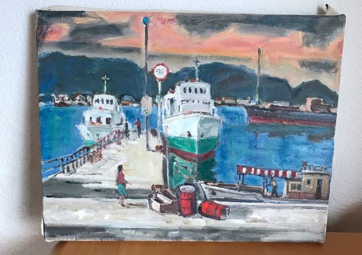 絵画　手書き油絵