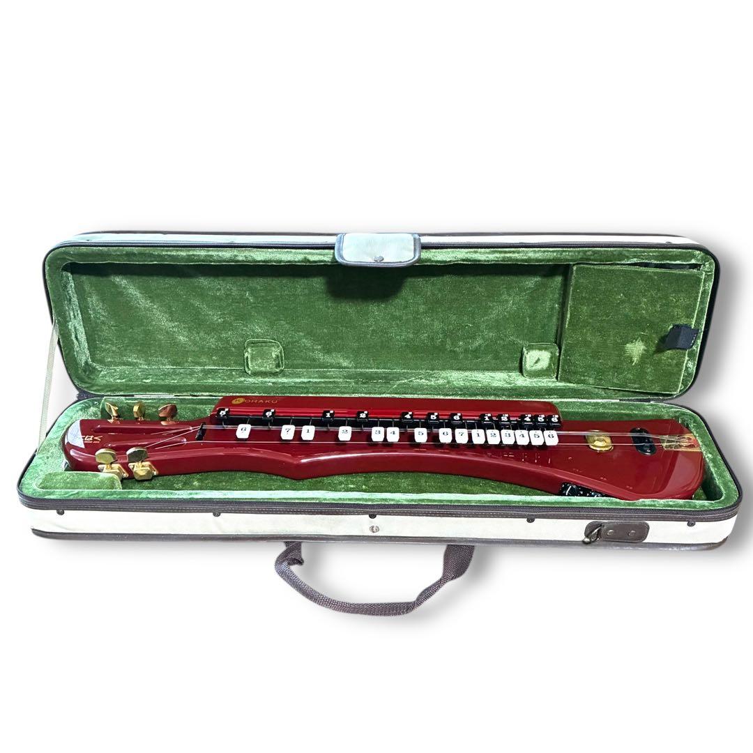 電気大正琴 こはく ソプラノ CHK-1 鈴木楽器製作所 ケース付き