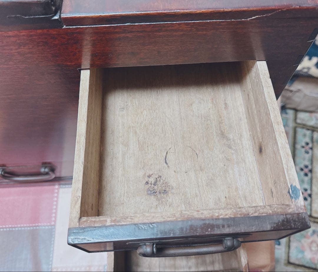 長火鉢 火鉢 引き出し付き アンティーク 工芸品