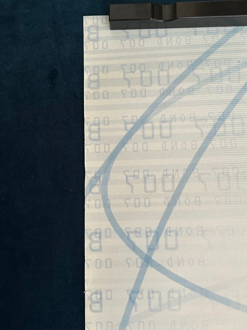 007 ワールド・イズ・ノット・イナフ　USオリジナル映画ポスター