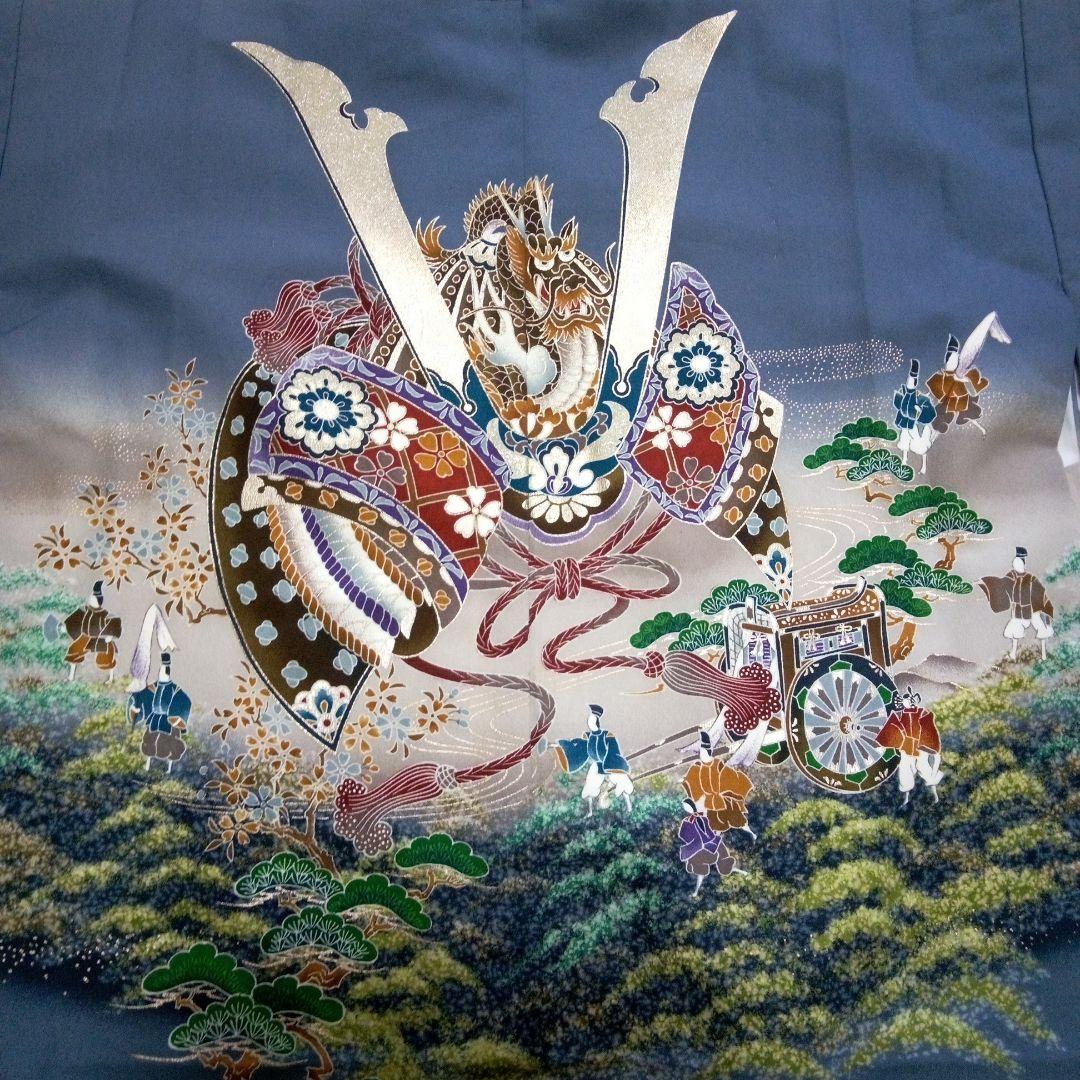 【七五三5歳男の子】羽織袴セット『小物付き』