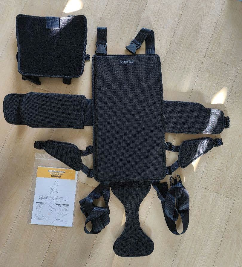 障がい児用 カーシート メッシュ(黒色) NSS N-Style-Smart