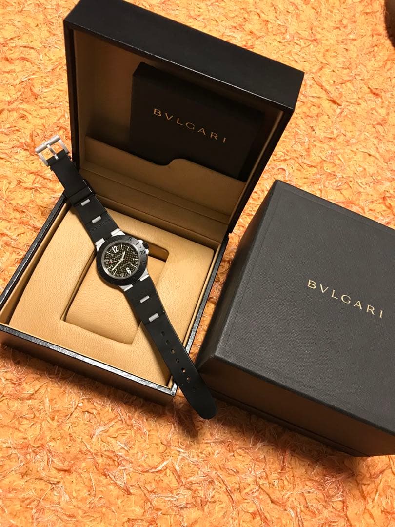 美品　ブルガリ　アルミニウム　AL38TA 自動巻