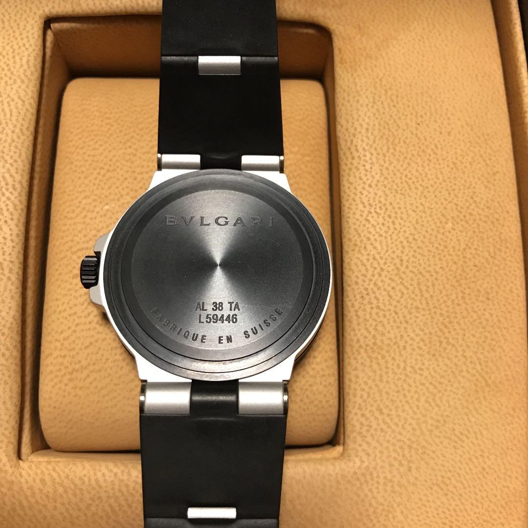 美品　ブルガリ　アルミニウム　AL38TA 自動巻