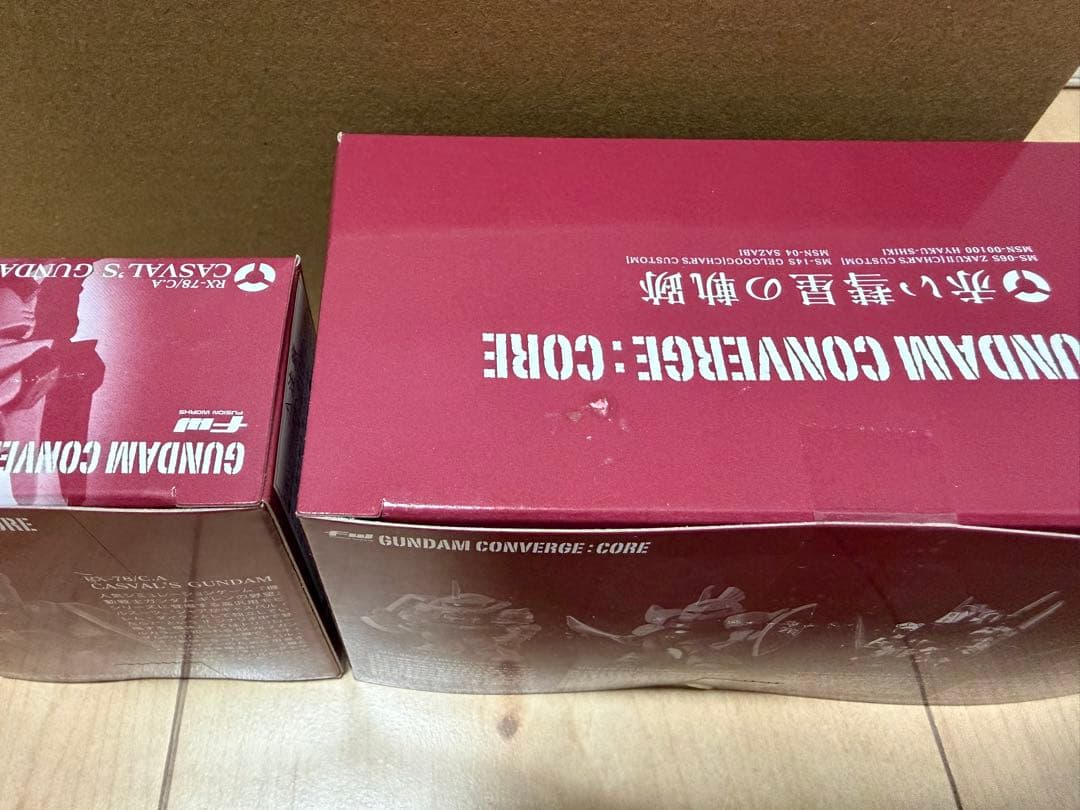 特限〜2/1 ガンダムコンバージ2点セット