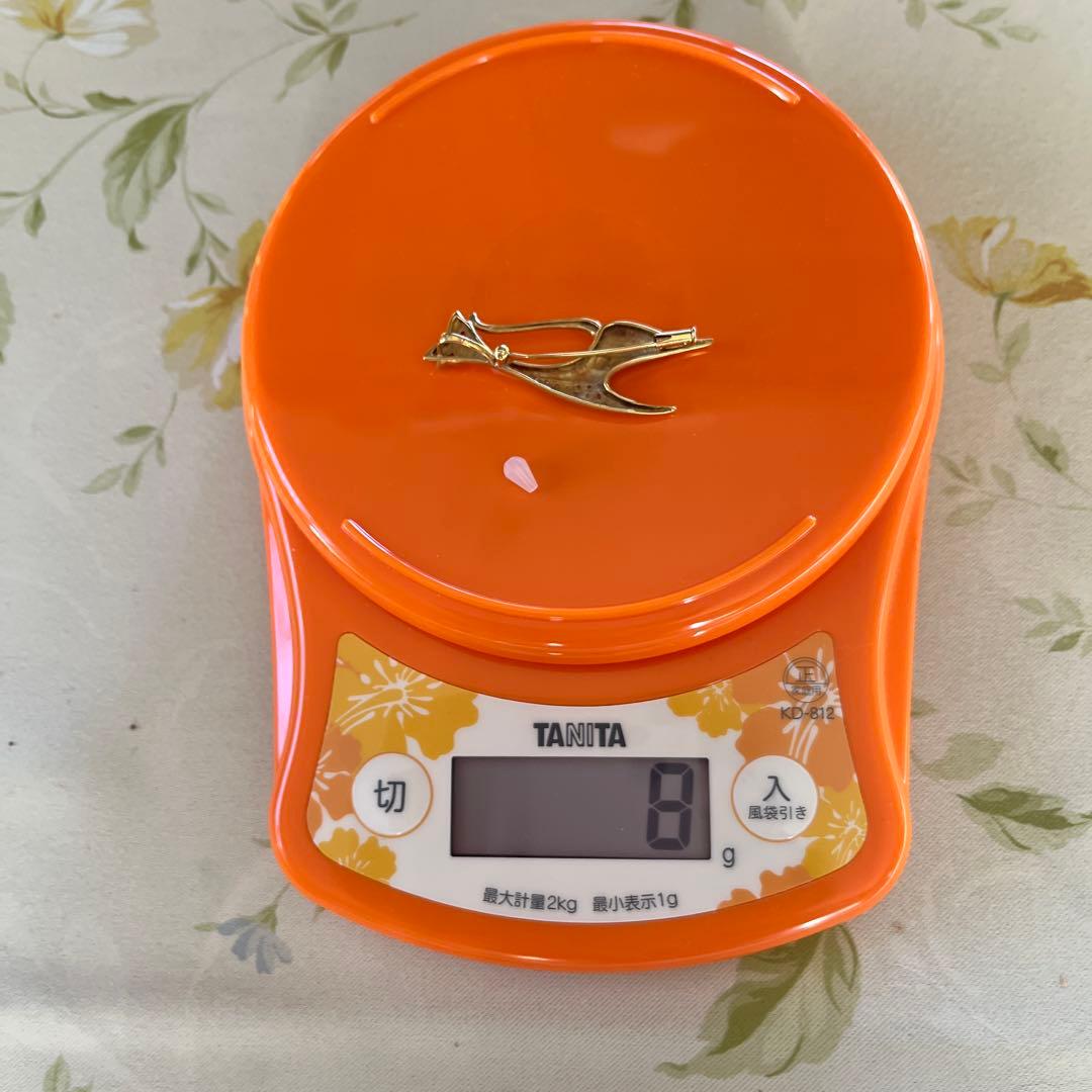 お値下げ　K18 ネコのデザイン　ブローチ＆ペンダント　8g