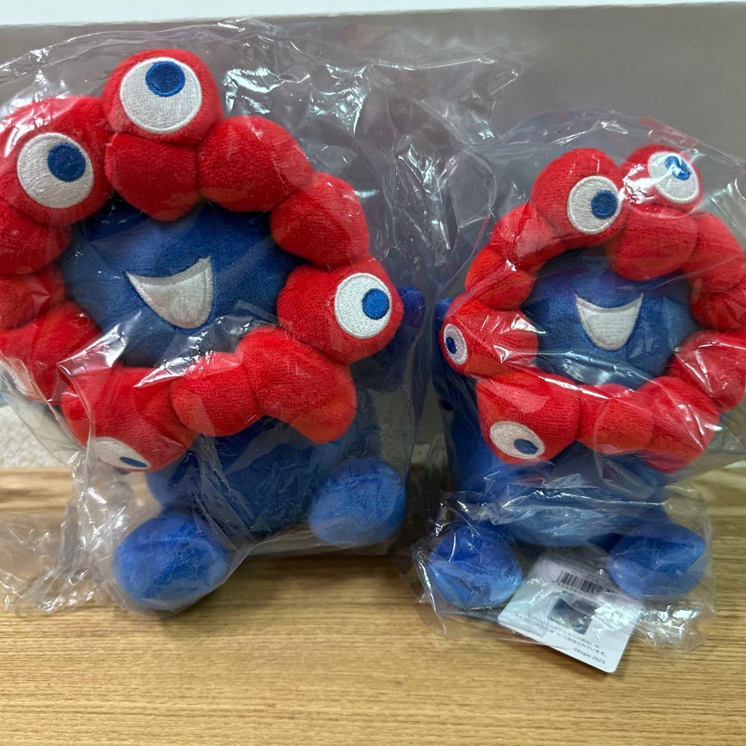 ミャクミャク　もっちりぬいぐるみ　S & SS 2点　セット