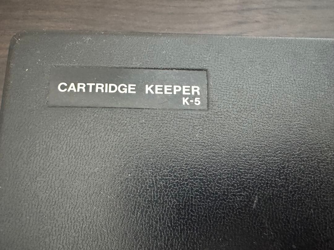 CARTRIDGE KEEPER K-5 カートリッジ レコード針 ケース
