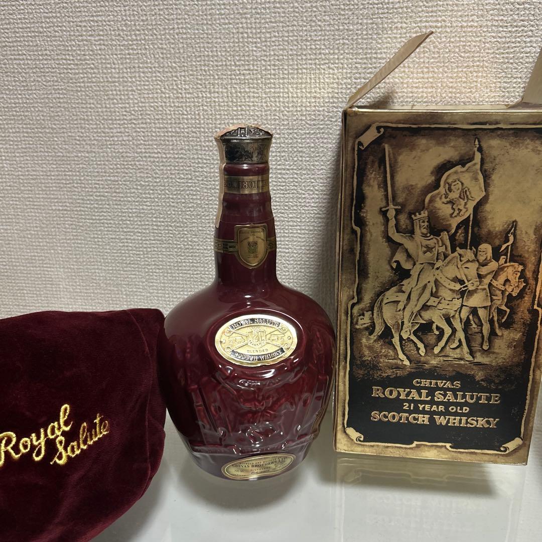 ロイヤルサルート 21年 赤