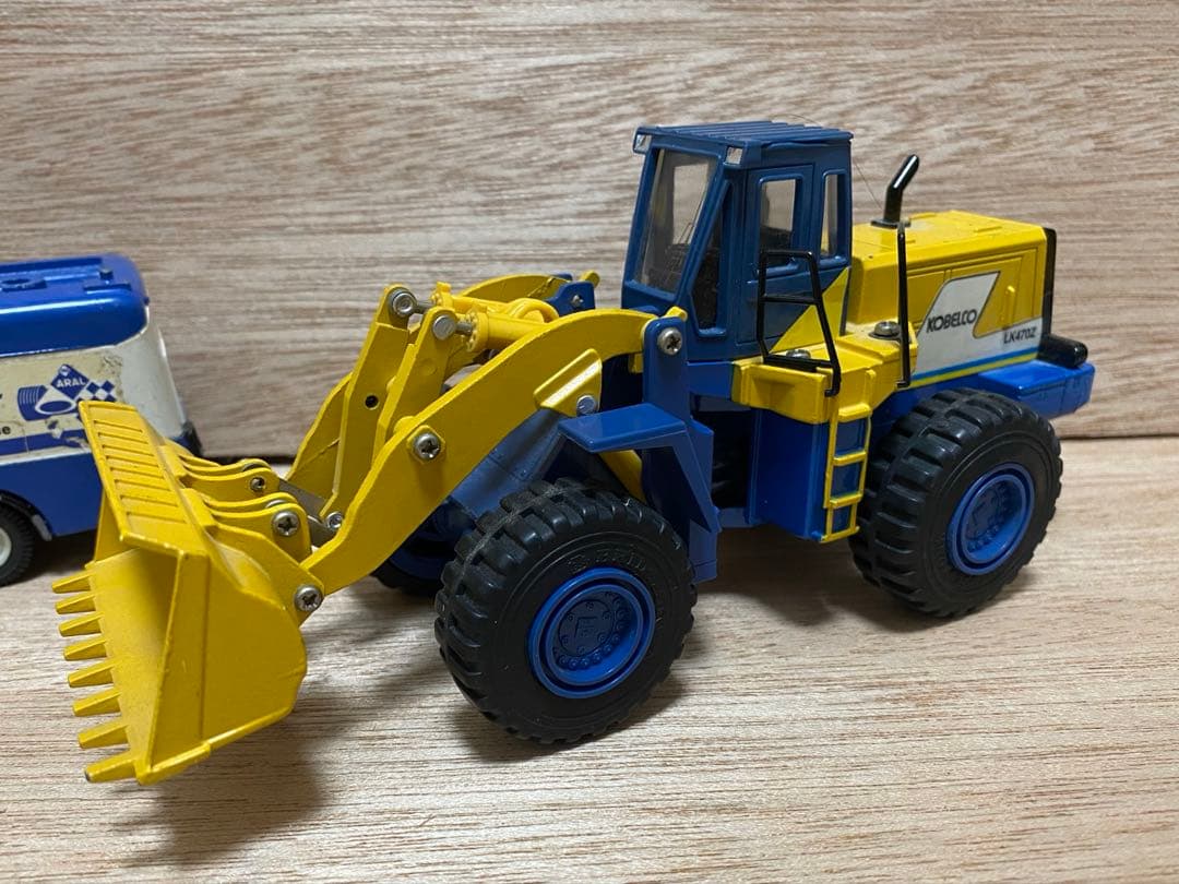 レア！　美品　日本製　ダイヤペット　ミニカー　重機　コベルコ　LK470Z