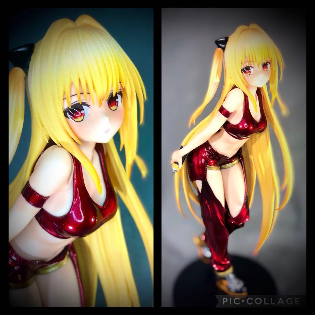 モ*ナ様 To LOVEる とらぶる　金色の闇 フィギュア　リペイント 元箱付き