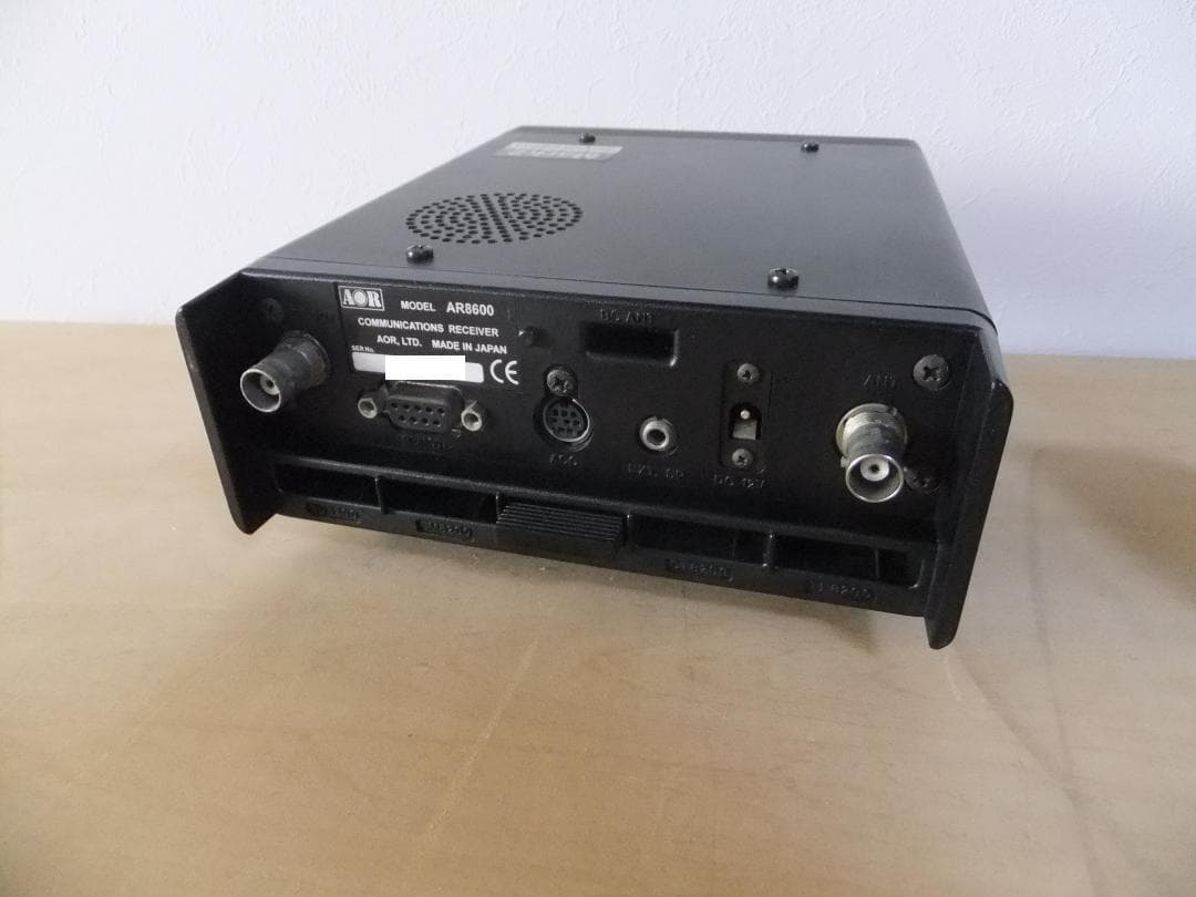 ☆ＡＯＲ　卓上型　広帯域受信機　ＡＲ８６００ｍｋ２　ＳＳＢ受信可（現状渡し）☆