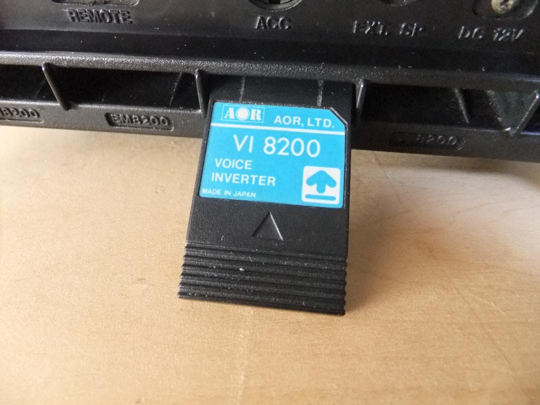 ☆ＡＯＲ　卓上型　広帯域受信機　ＡＲ８６００ｍｋ２　ＳＳＢ受信可（現状渡し）☆